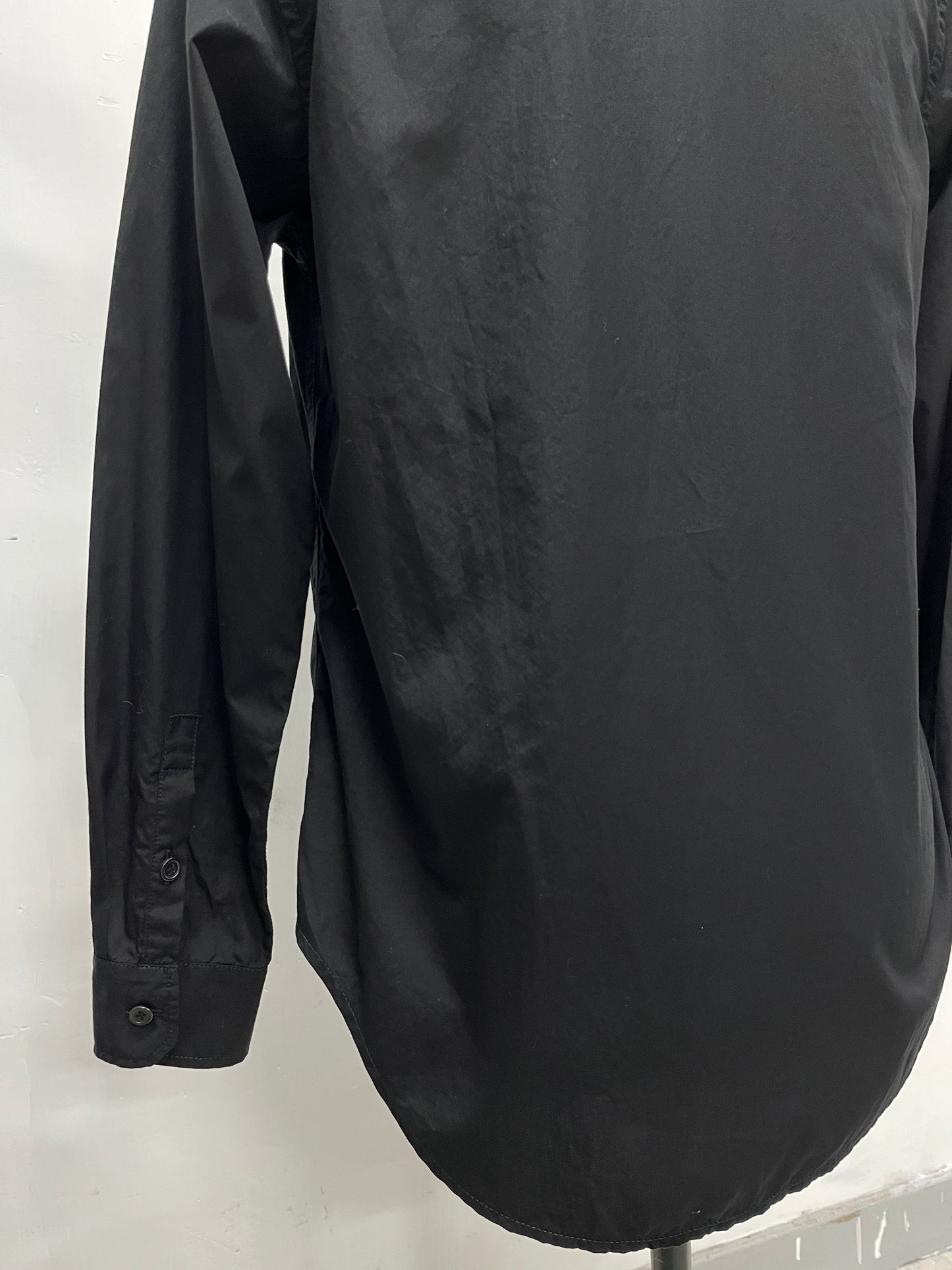 Yohji Yamamoto Pour Homme AW2022 Stole Collar Shirt- Size 2