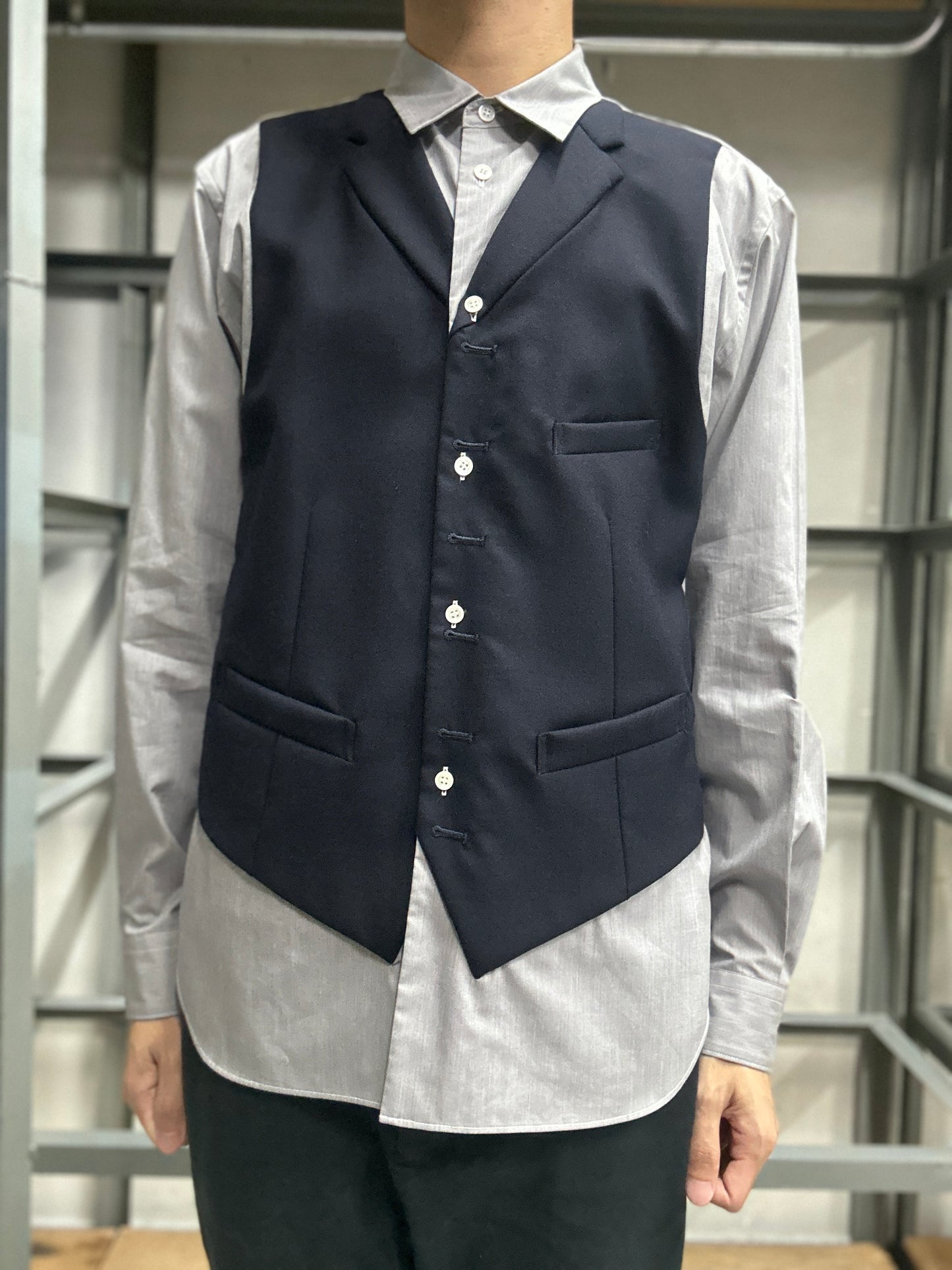 Comme des Garcons Homme Plus AW09 Layered Shirt -Size M
