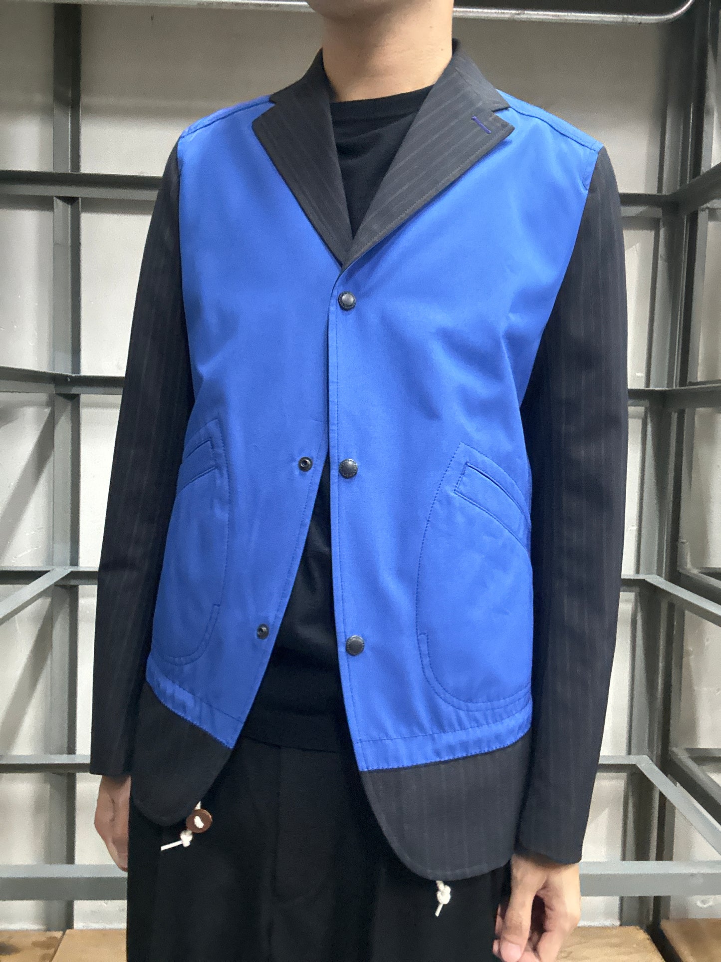 Junya Watanabe SS2020 Patch Zig Zag Stitching Jacket-Size S