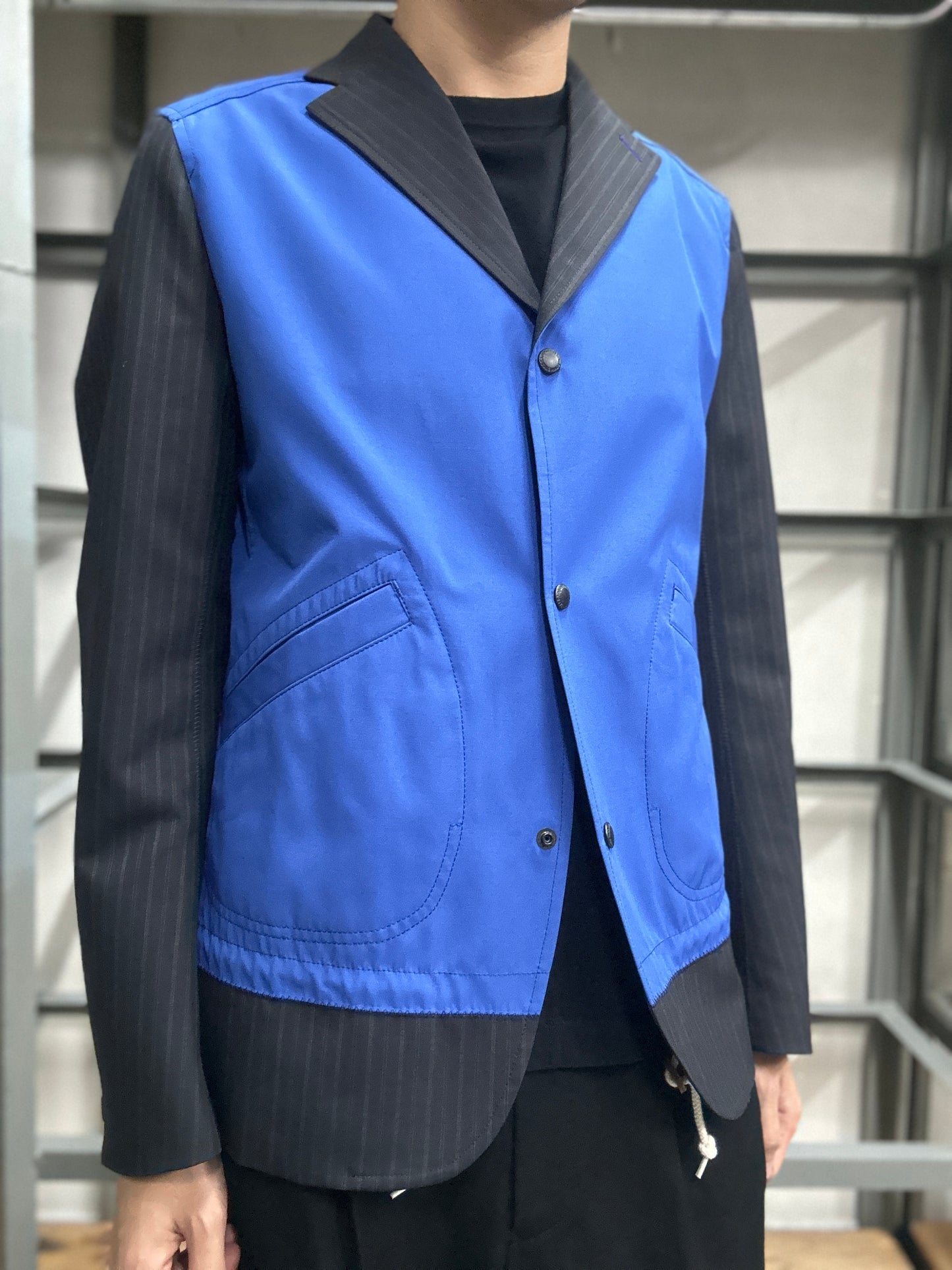Junya Watanabe SS2020 Patch Zig Zag Stitching Jacket-Size S