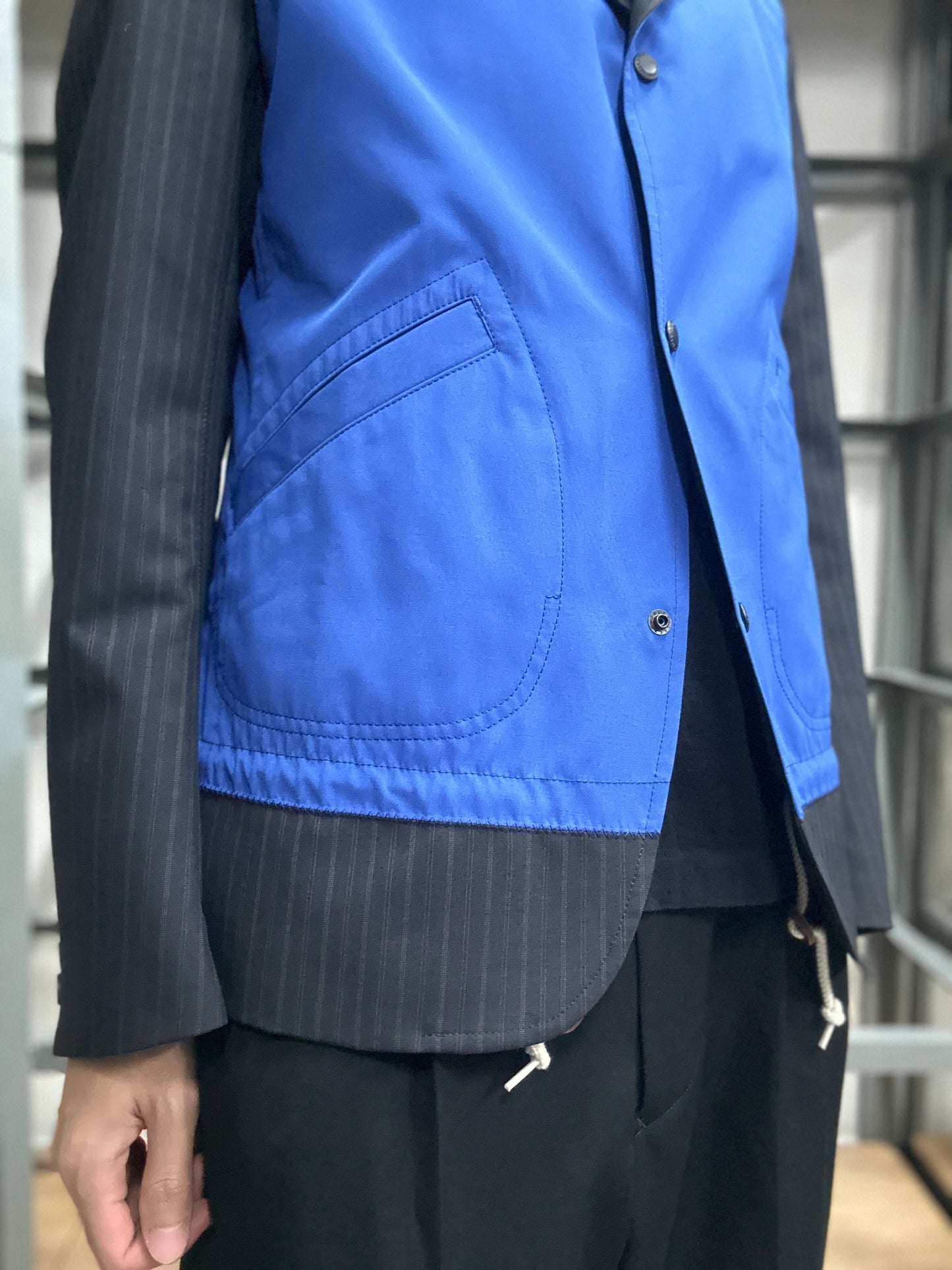 Junya Watanabe SS2020 Patch Zig Zag Stitching Jacket-Size S