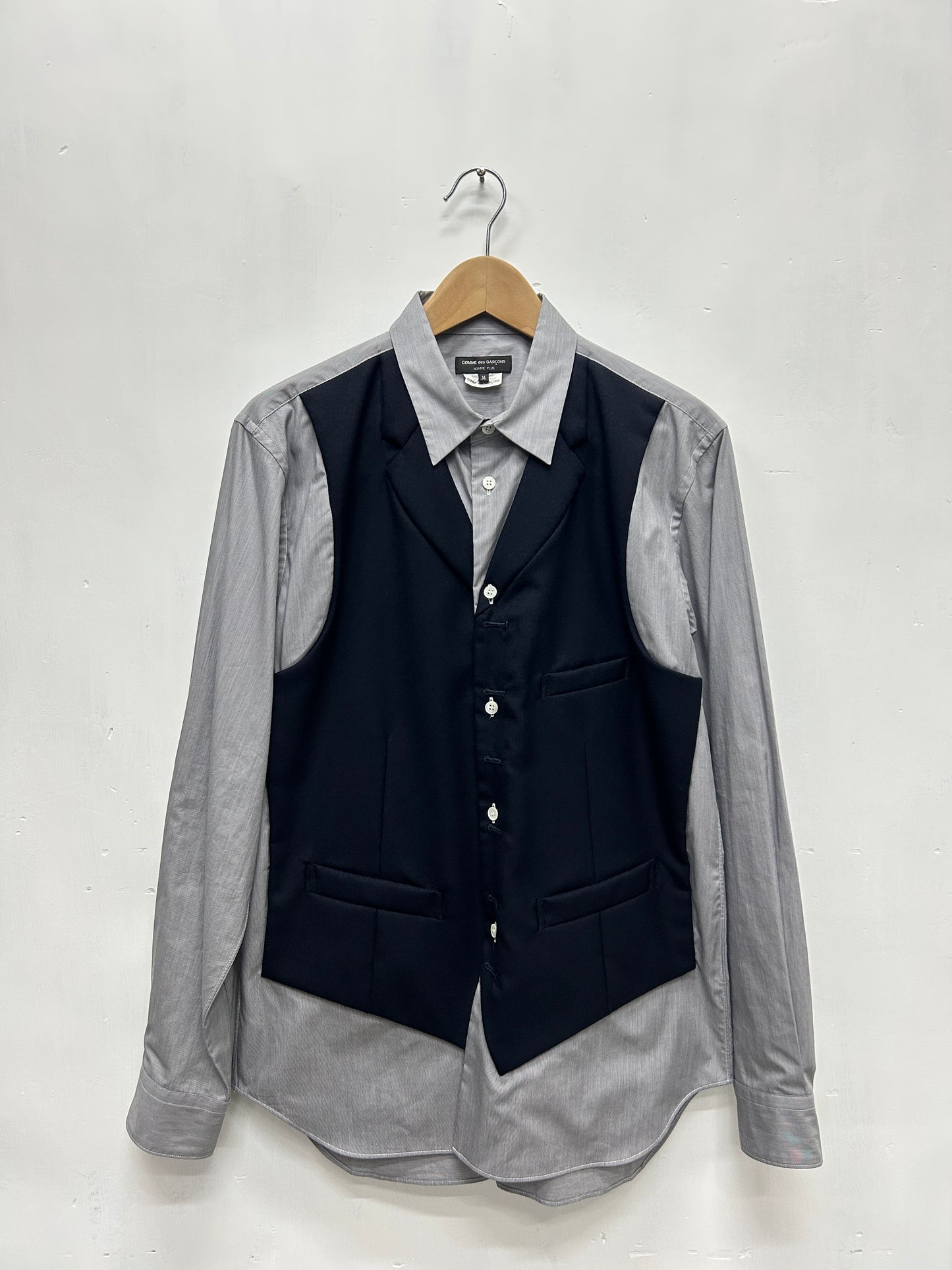 Comme des Garcons Homme Plus AW09 Layered Shirt -Size M