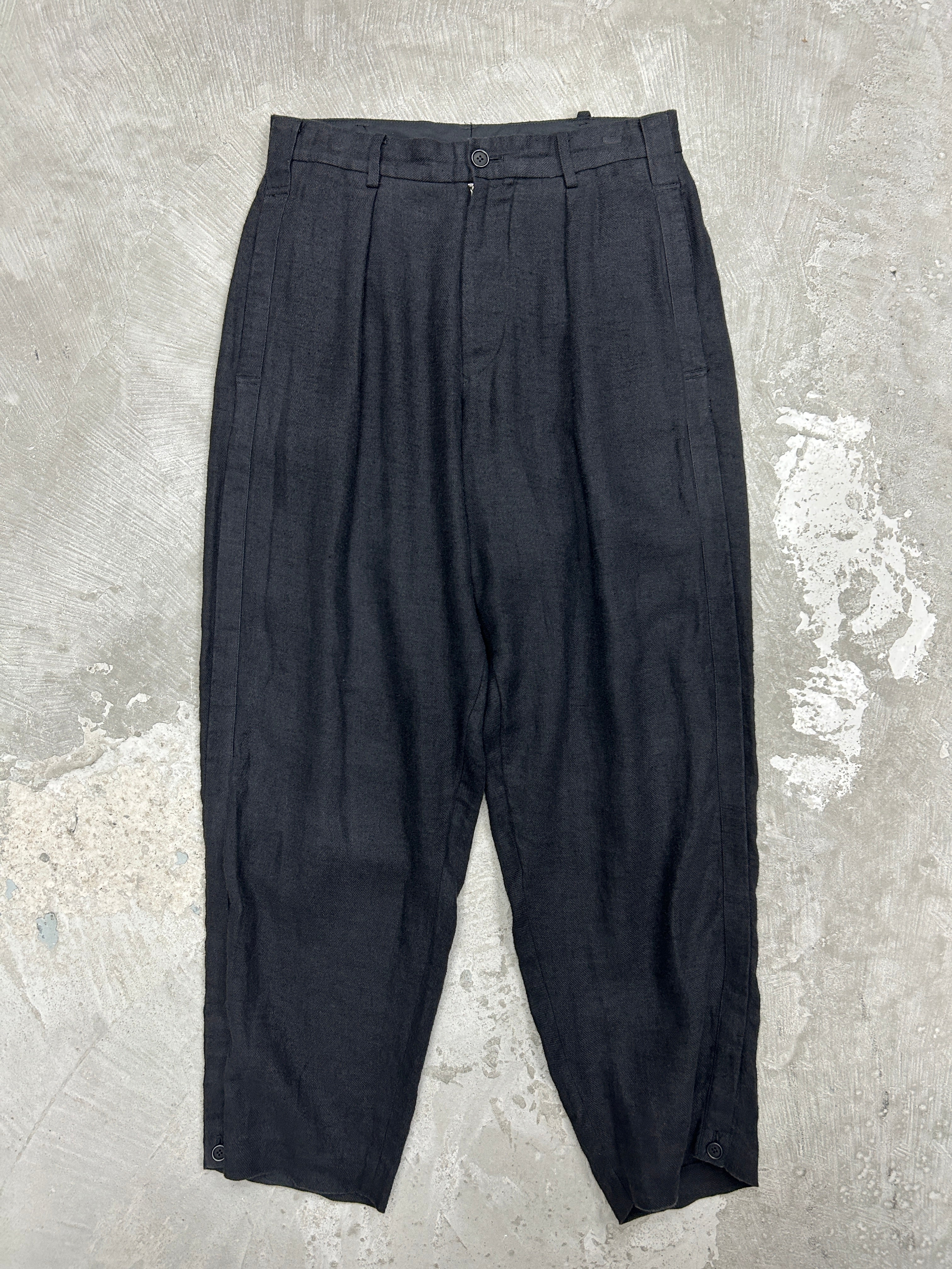 Yohji Yamamoto Pour Homme AW2012 Side Stripe Trouser - Size 3 – ALARMS