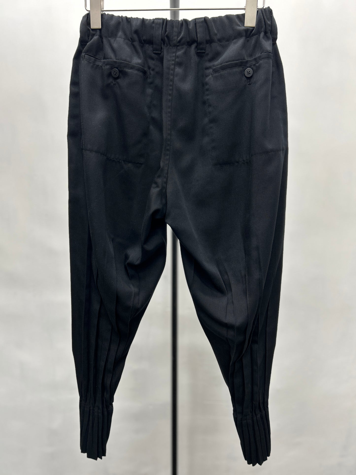 Issey Miyake Men AW18 Pleated Hem Trousers- Size 1