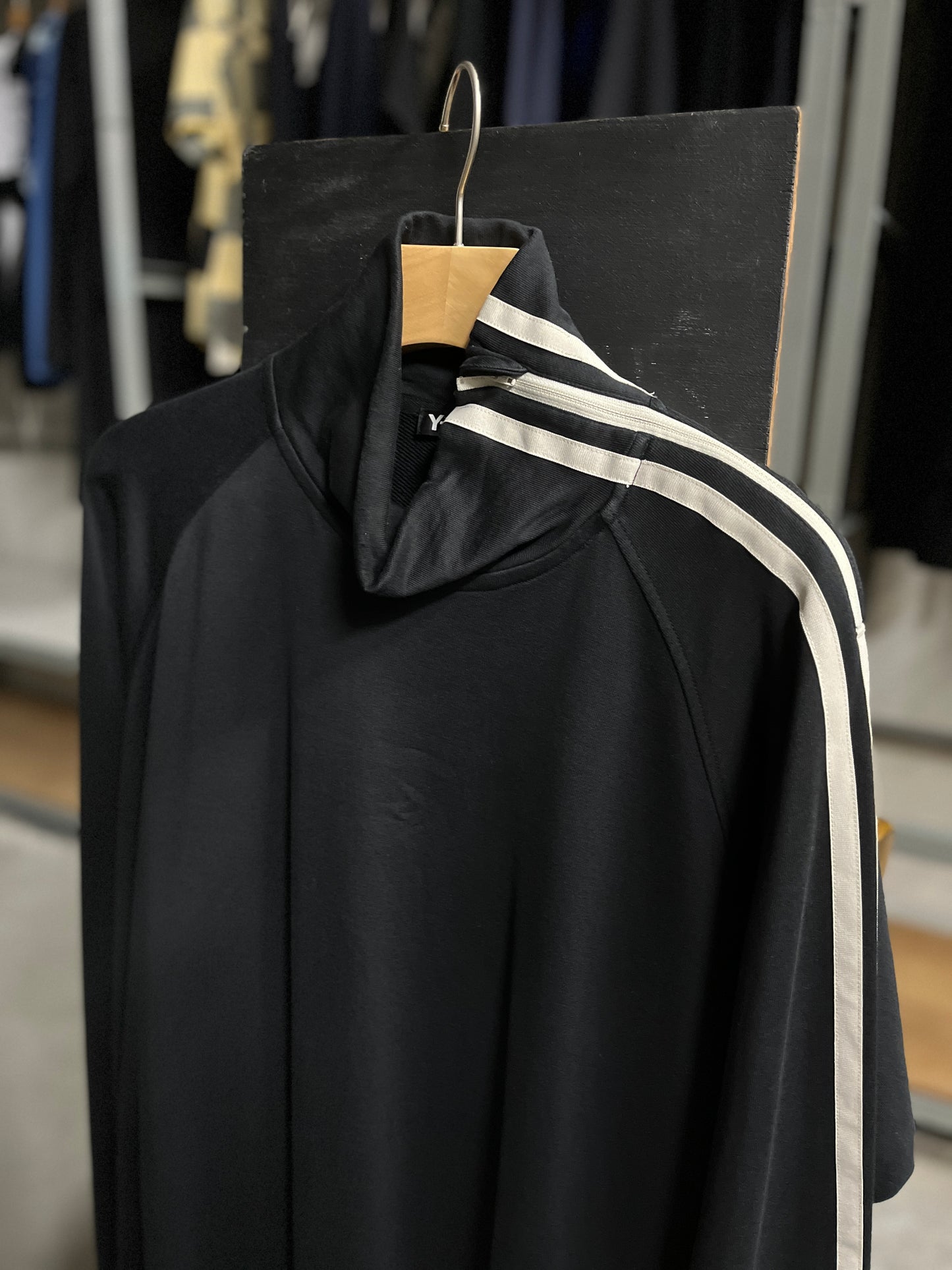 Y3 AW19 Longline High Neck Sweater - Size L