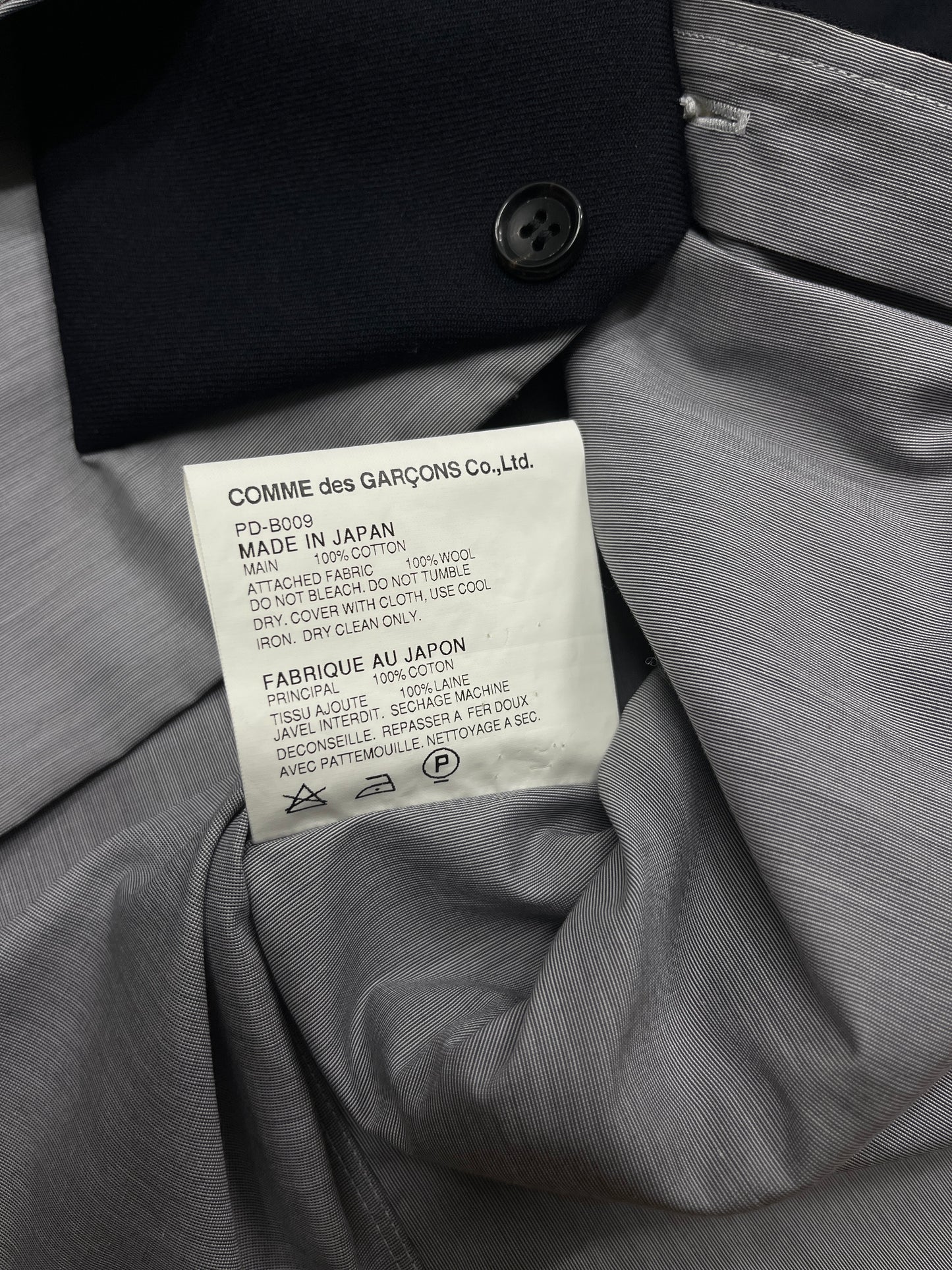 Comme des Garcons Homme Plus AW09 Layered Shirt -Size M