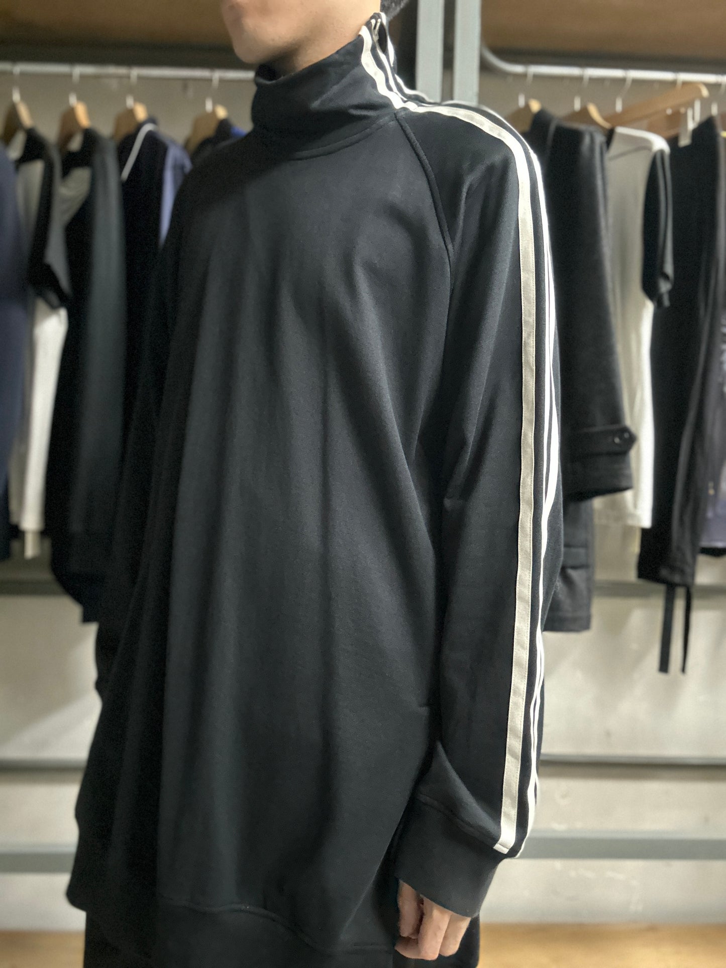 Y3 AW19 Longline High Neck Sweater - Size L