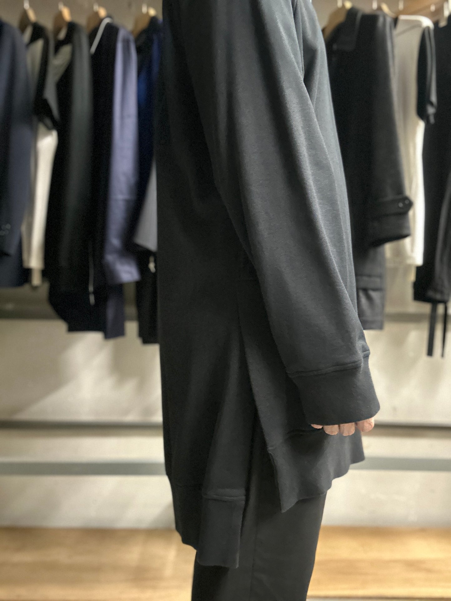 Y3 AW19 Longline High Neck Sweater - Size L