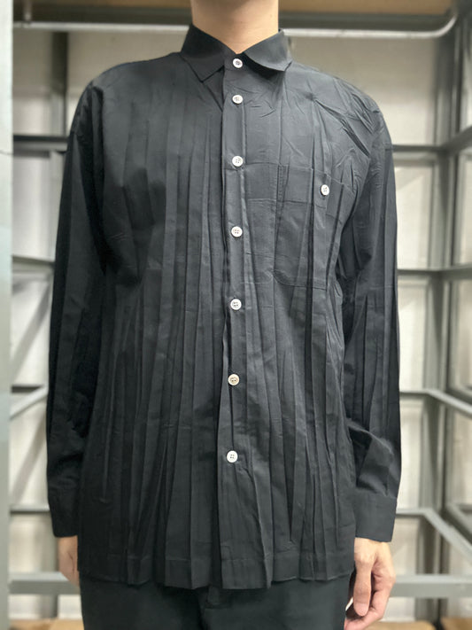 Issey Miyake Men 2000s pleated shirt-Size M