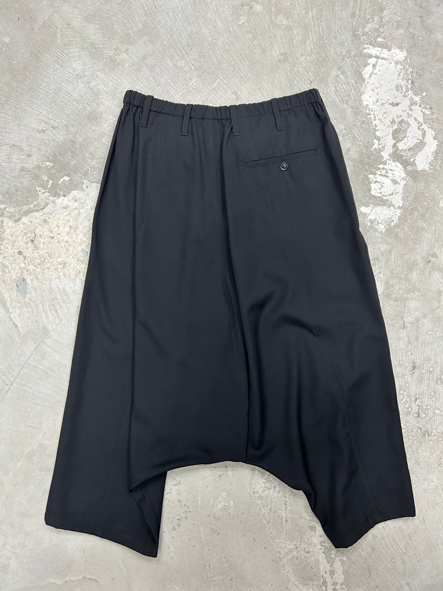 Yohji Yamamoto Pour Homme SS2016 Low Crotch Trouser-Size 3