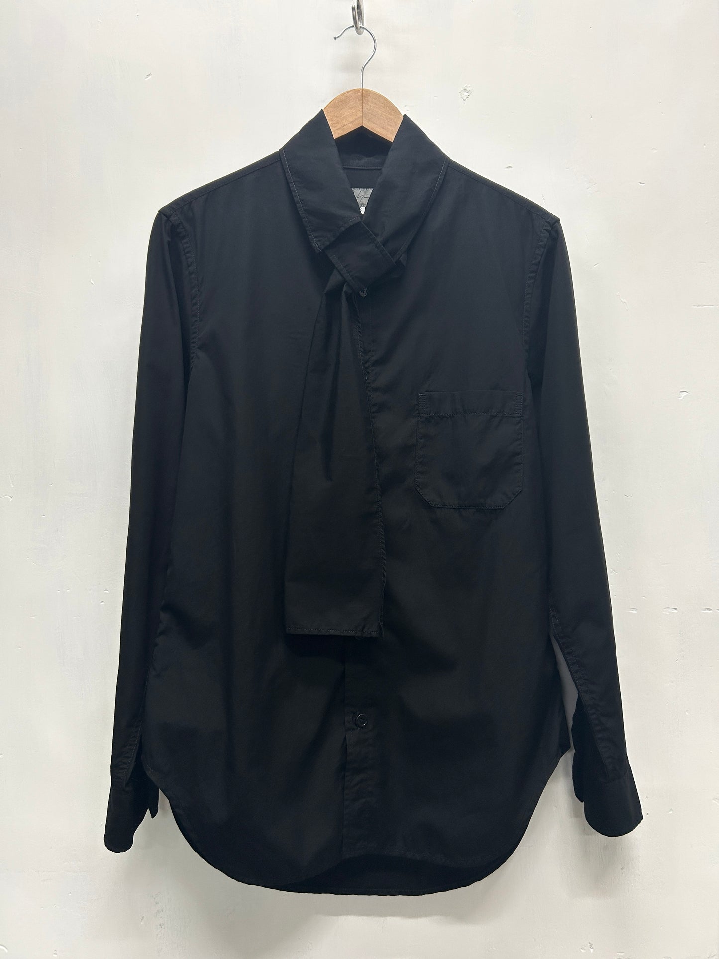 Yohji Yamamoto Pour Homme AW2022 Stole Collar Shirt- Size 2
