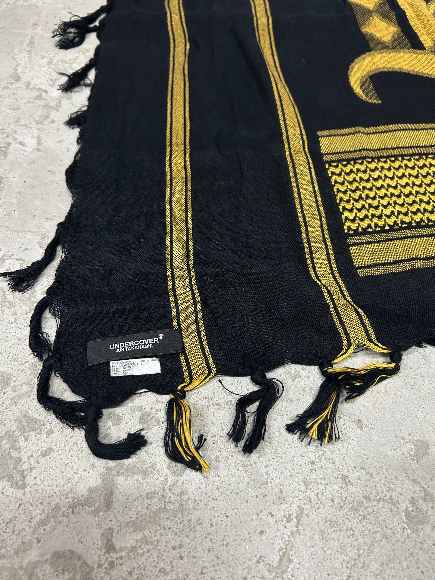 Undercover SS19 Patterned Scarf