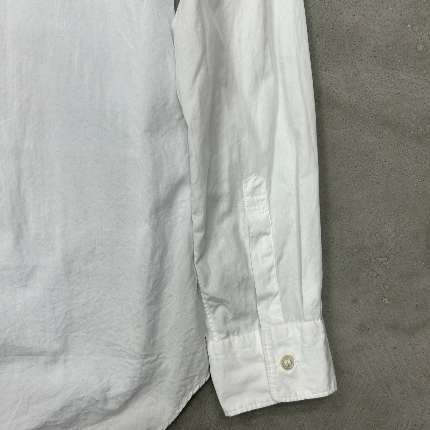 Comme des Garcons Homme Deux SS2014 Patchwork Long Sleeve Shirt-Size M