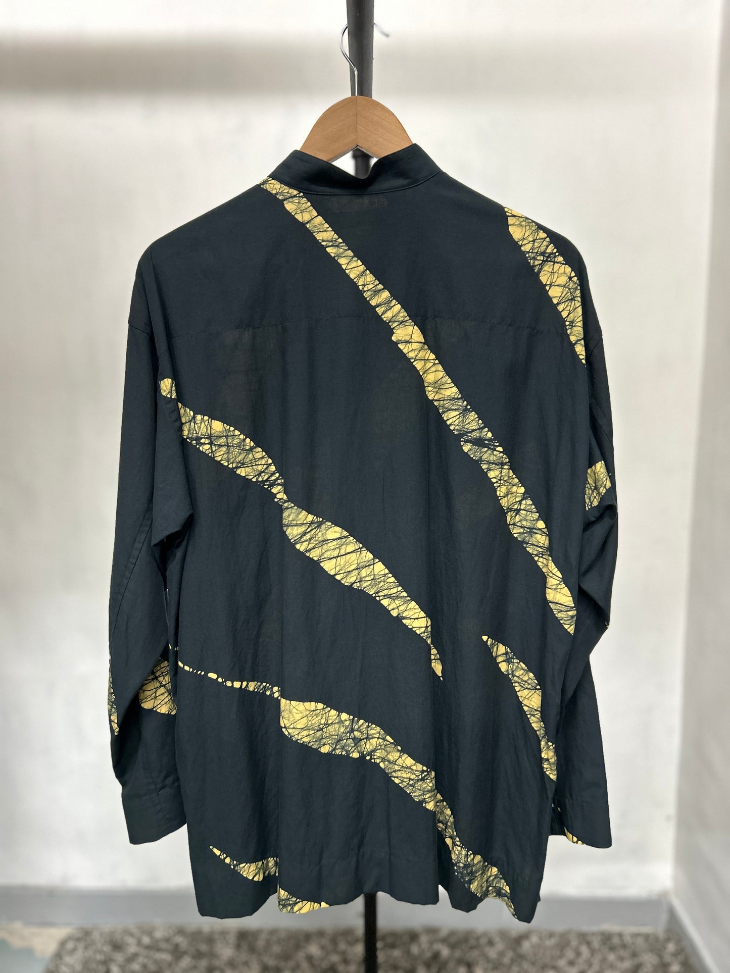 Issey Miyake Men AW 2019 Tie-dye Batik Shirt- Size 2