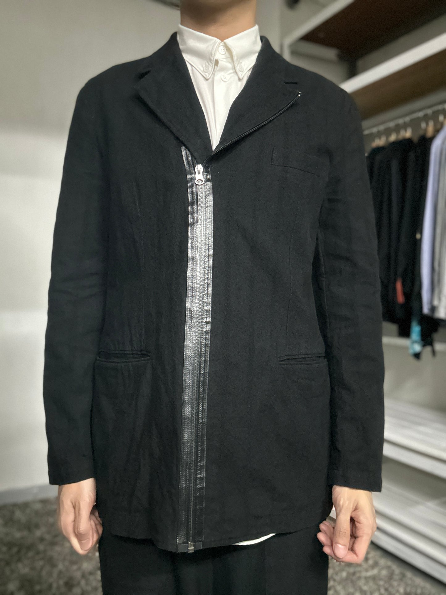 Comme des Garçons Homme AW2003 Zip Jacket - Size M