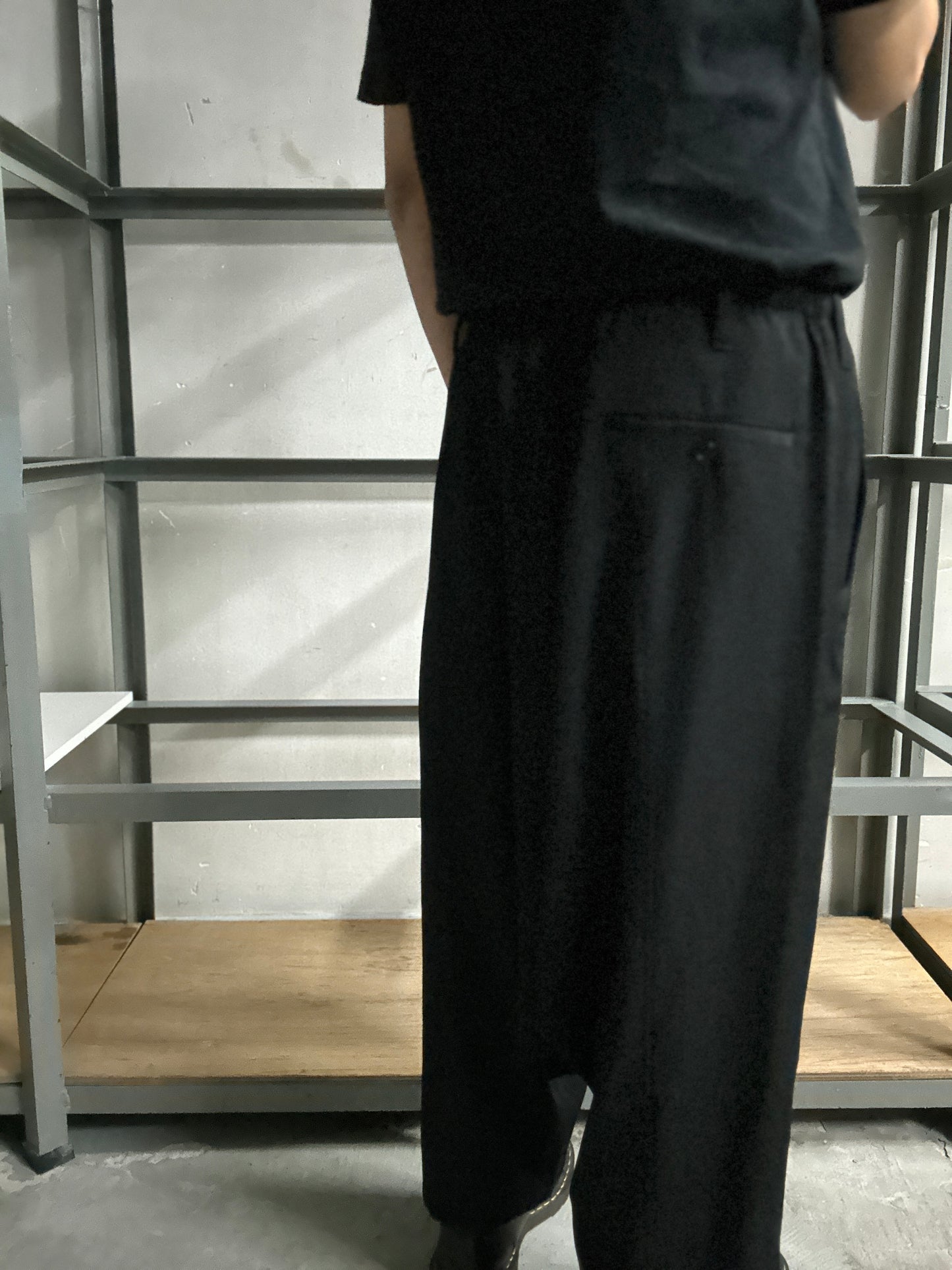 Yohji Yamamoto Pour Homme SS2016 Low Crotch Trouser-Size 3