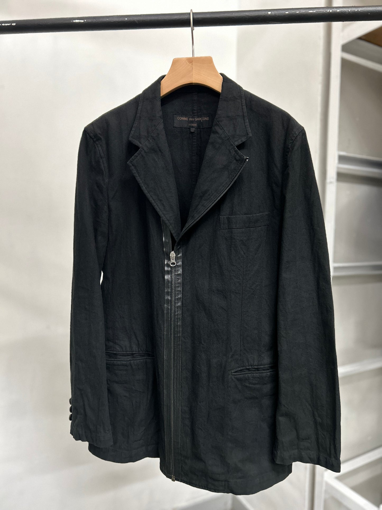 Comme des Garçons Homme AW2003 Zip Jacket - Size M