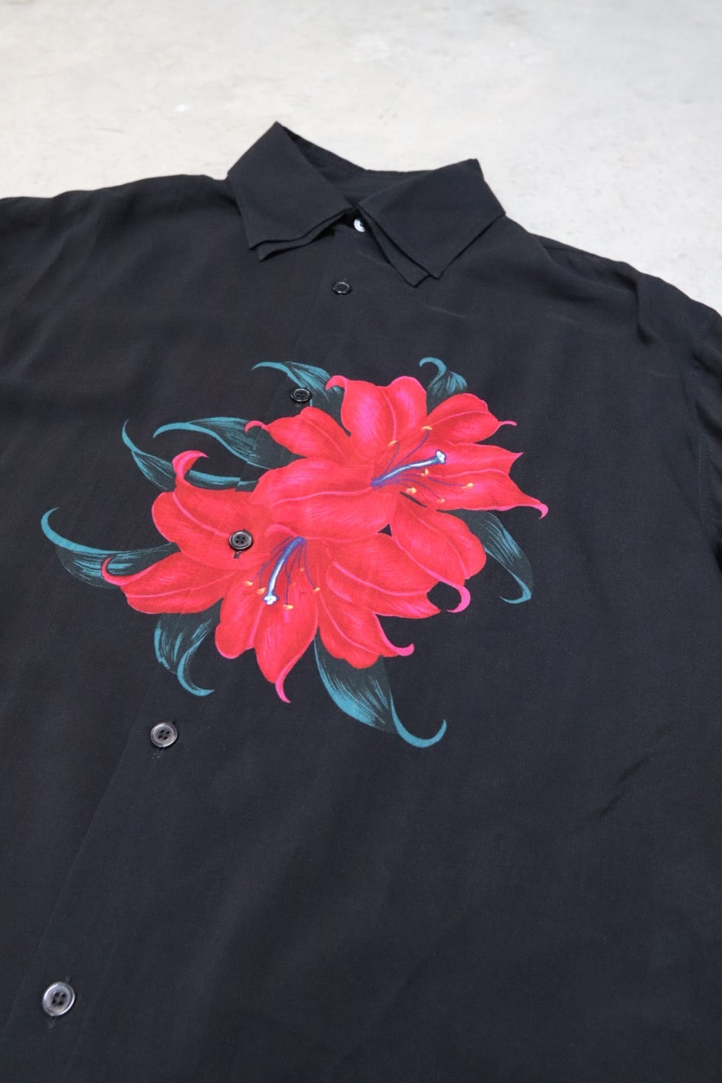 [Unknown Archive] Yohji Yamamoto Replica SS1987 Flower Printed Shirt- Size 3 Accepting Offer