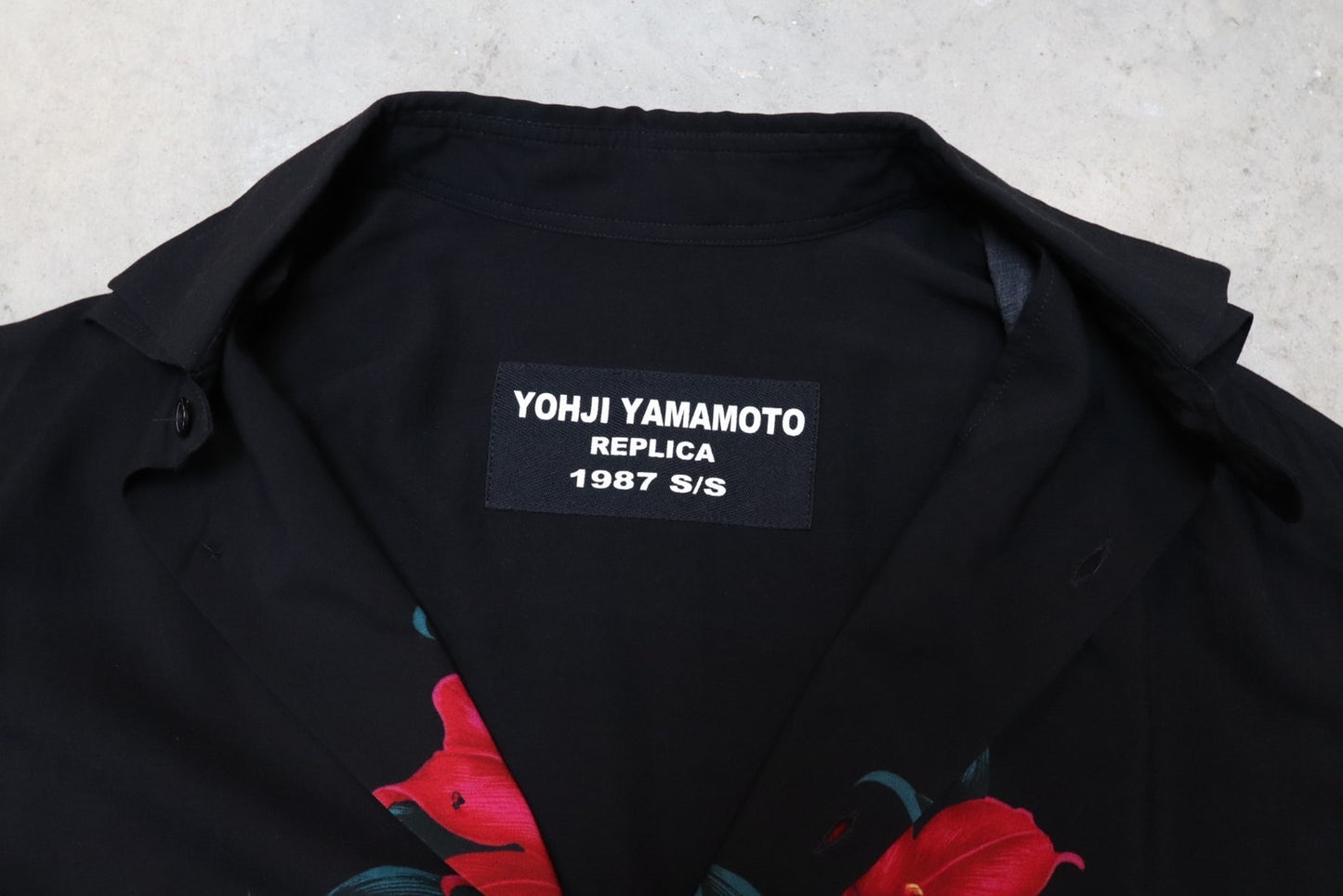[Unknown Archive] Yohji Yamamoto Replica SS1987 Flower Printed Shirt- Size 3 Accepting Offer