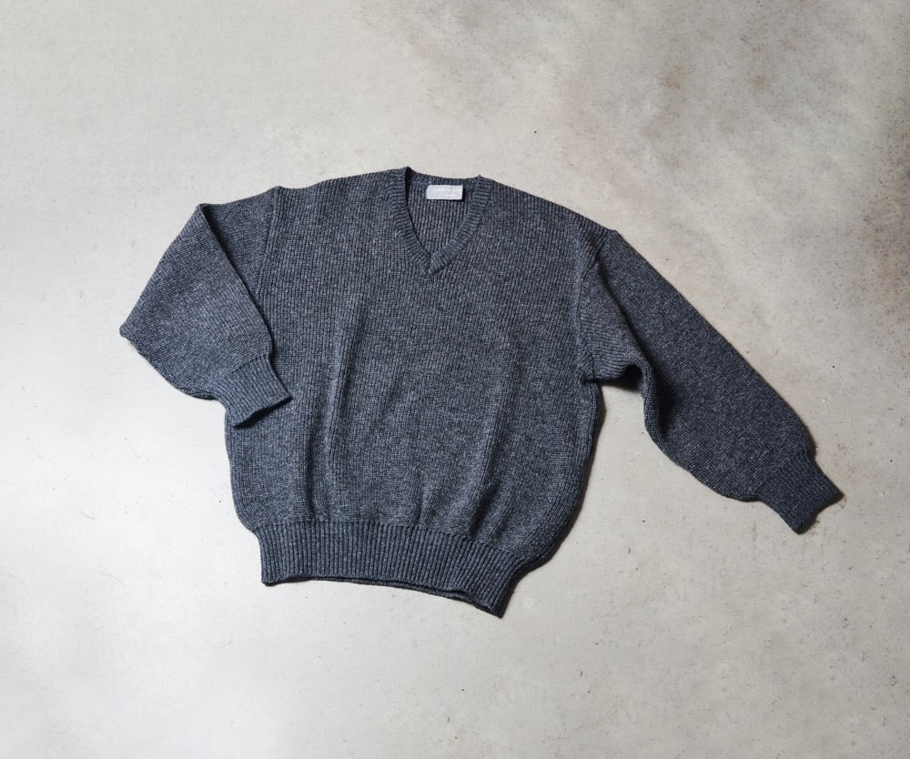 [Unknown Archive] Comme des Garcons Homme 80’s Logo Knit Sweater- Free Size Accepting Offer