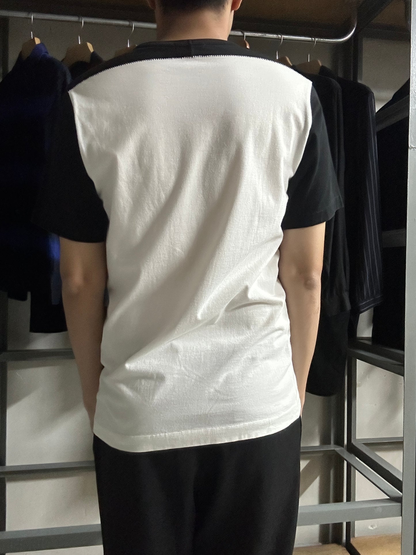 Yohji Yamamoto Pour Homme SS08 Contrast Top-Size 2