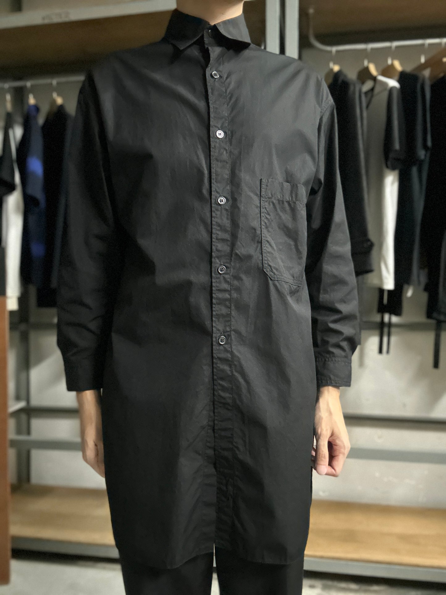 B Yohji Yamamoto Long Shirt-Size 1