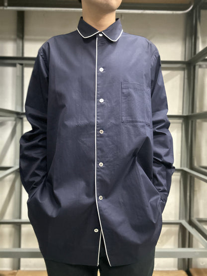 Yohji Yamamoto 80's piping  oversized shirt- Free size